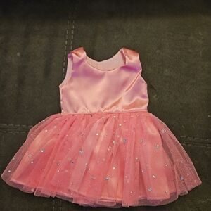 Pink Sparkle Dress For American Girl Dolls